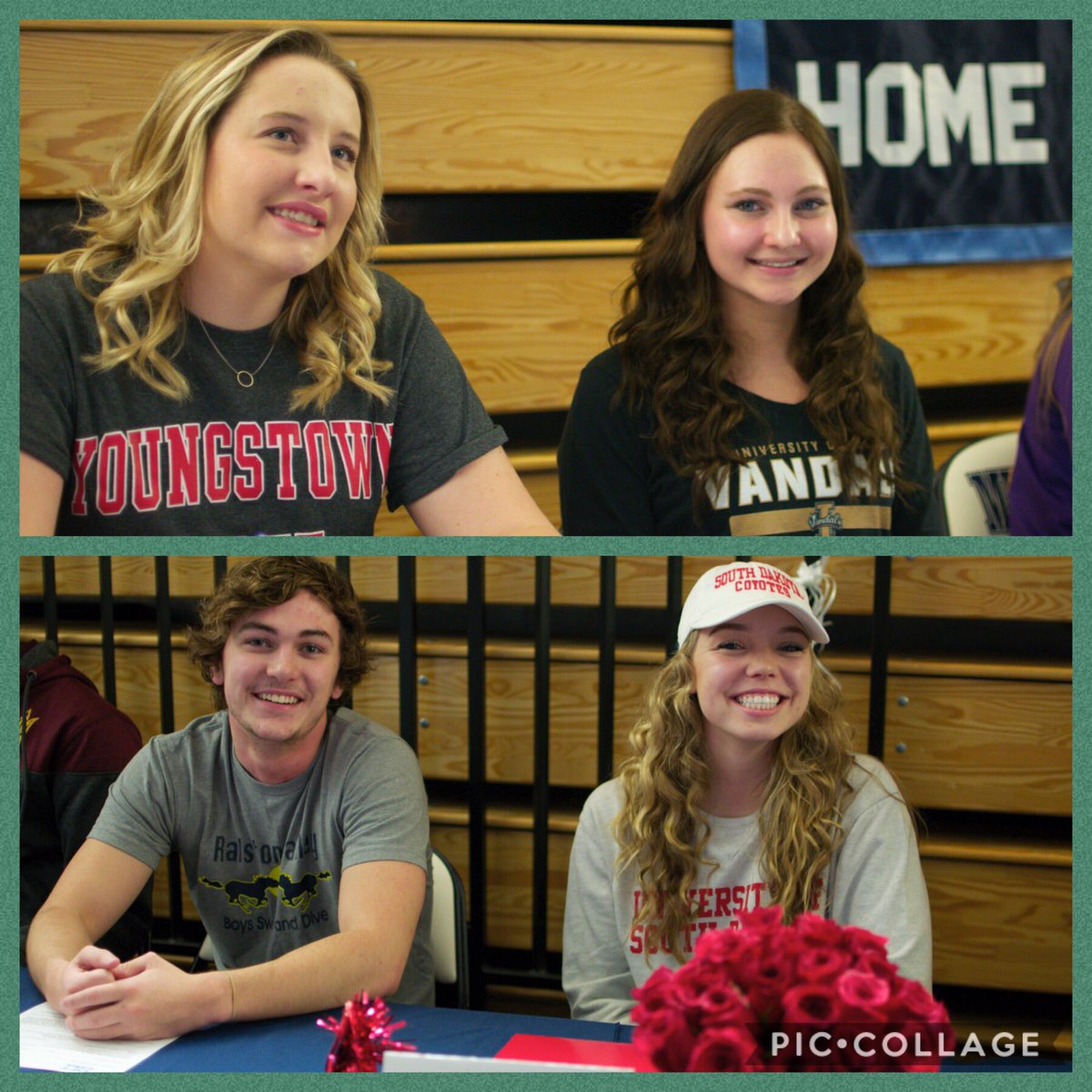 NJSTcolorado's tweet photo. NLI signing day. Congrats to Jeffco at RV swimmers Elizabeth, Anna, Sam &amp; Isabelle. #jeffcoproud https://t.co/4lTBkdXOCM