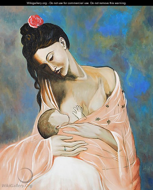 мама с грудным ребенком на кухне. диета для кормящих грудью. фрукты разрешенные при грудном вскармливании. социальная реклама. социальная реклама ожирение.