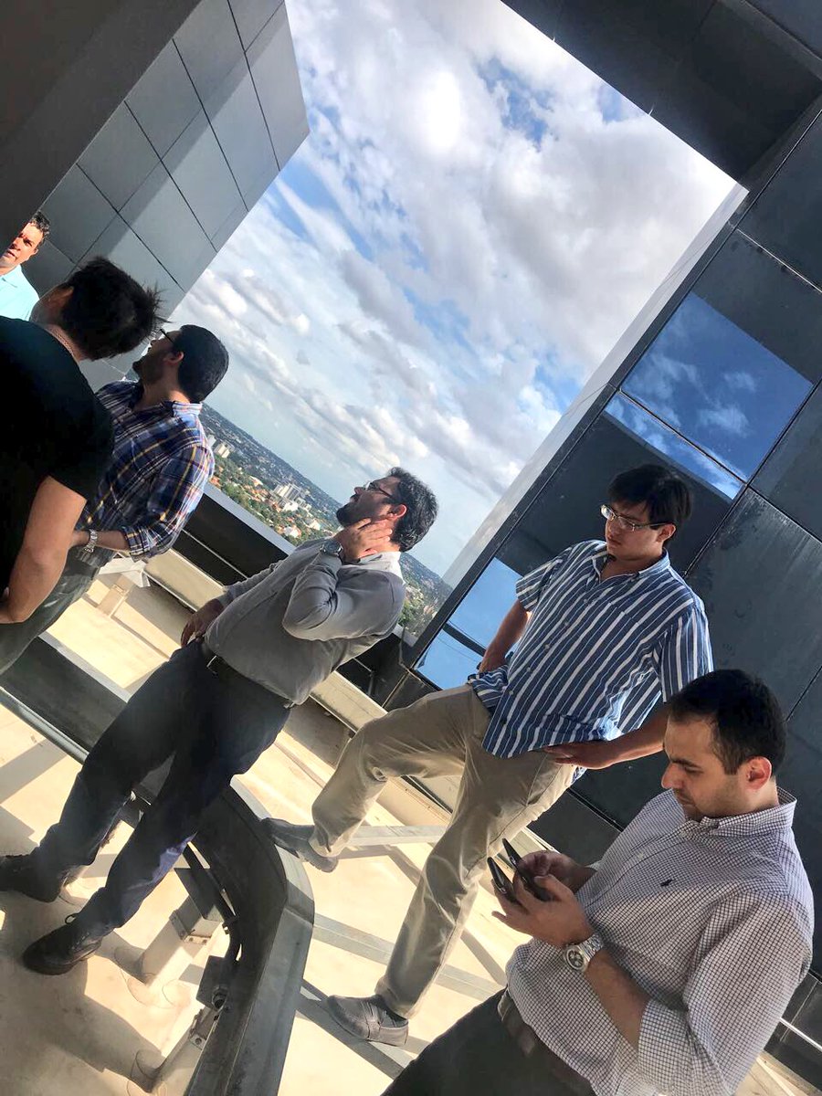 Hugobie's tweet photo. También la @1330am en Las Torres del Paseo La Galería!!! 

Están las radios más potentes , las de la verdad, las que son nambrena looo.  

La 1330 AM va a ser la más ALTA Y QUE? 

Fotos desde la terraza donde va a iel enlace con el Chaco  y el piso donde estarán los estudios. https://t.co/YQnE9YymWx