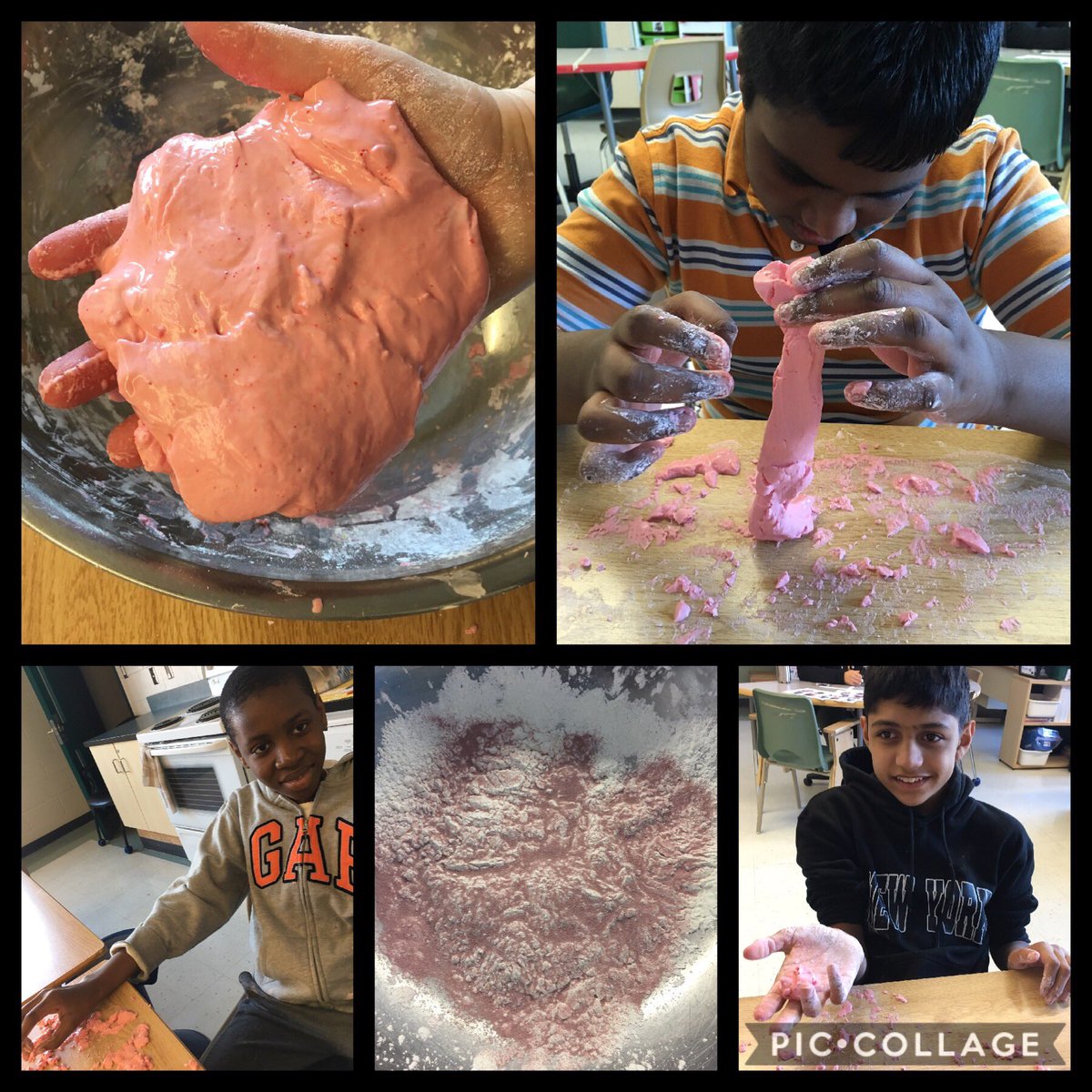 MissLFreedman's tweet photo. This afternoon we had a science experiment during sensory and made silly putty. Thx for the recipe @ShannonPetracco ! It was a hit! 👍🏼 https://t.co/OmjzM9TaCE
