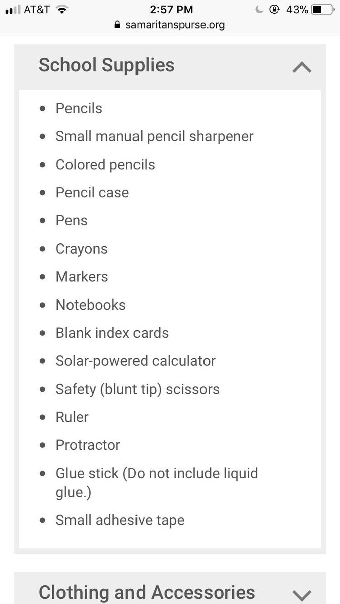 ButlerTFC's tweet image. At tomorrow’s meeting we will be collecting items for Operation Christmas Child. Below is a list of suggested items: