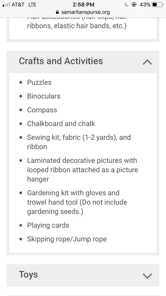 ButlerTFC's tweet image. At tomorrow’s meeting we will be collecting items for Operation Christmas Child. Below is a list of suggested items: