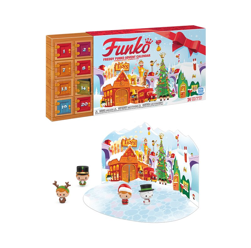 RT &amp; follow <a href="/OriginalFunko/">Funko</a> for a chance to win a Funko Shop exclusive Freddy Funko Pint Size Heroes Advent Calendar!