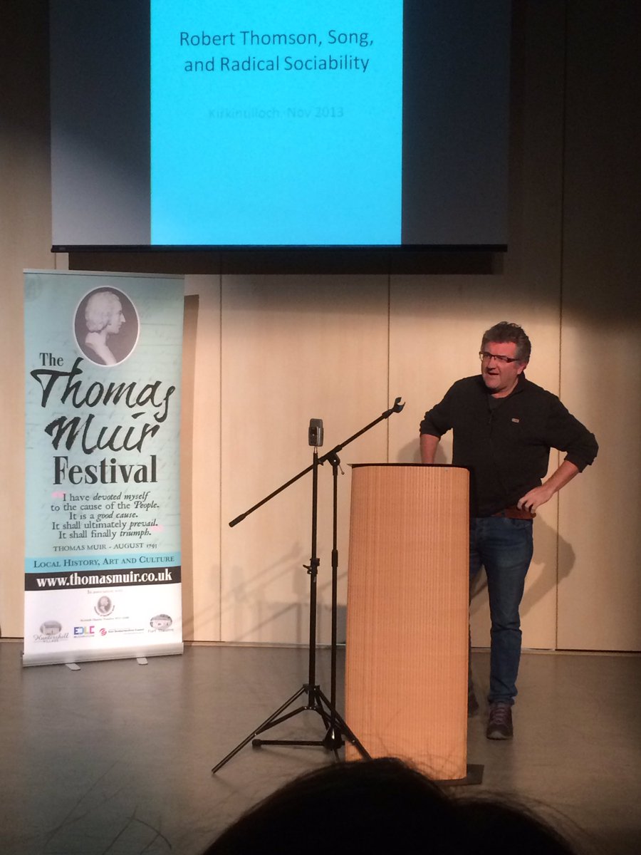KHSArtDesign's tweet photo. Pupils @KirkintillochHS were encouraged to learn more about local history by our fantastic guest speakers. #TMF2017 @ThomMuirFes https://t.co/rmgQnaK3d3