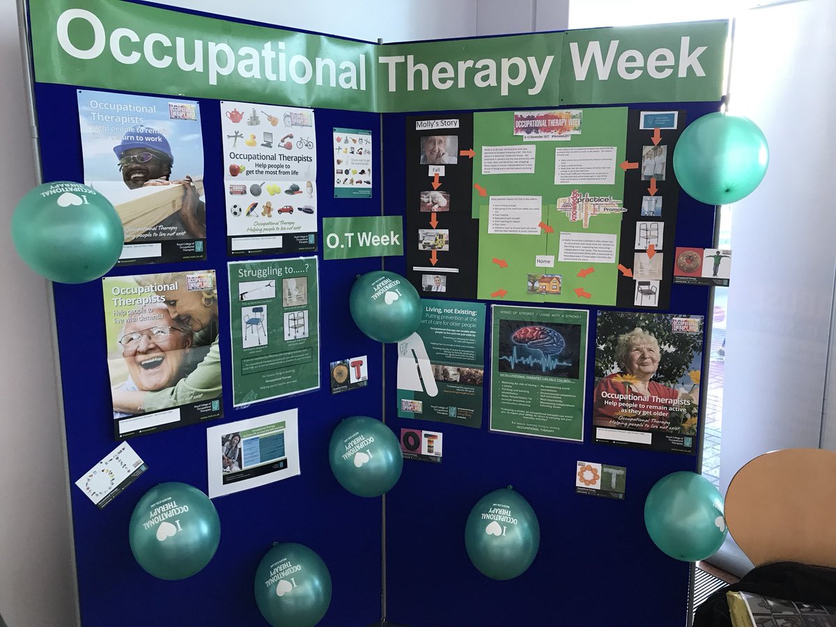 Hannah_Bacon's tweet photo. Getting in the spirit for@#OTWeek2017 #IamAnOccupationalTherapist https://t.co/QTc6UF13rj
