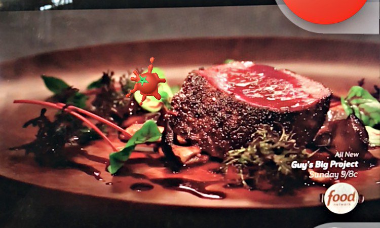 Thought the dish needed some tomatoes added #AR #foodnetwork #eats