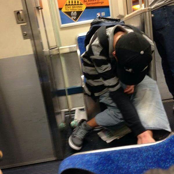 PeopleSEPTA's tweet photo. Doin' the #dope #feind #lean 

#septapeople #septa #peopleofsepta #leanin #leaners #dopefeinds #heroine #phillygram #philly  #dip #nod #transitblues #PeopleSEPTA https://t.co/foAym3A0hu