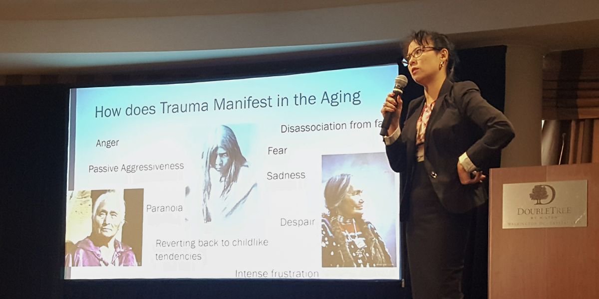 ACFHHS's tweet photo. At the #ACFNativeMtg17 we are acknowledging and learning how to heal trauma. https://t.co/CGGKlWqeVp