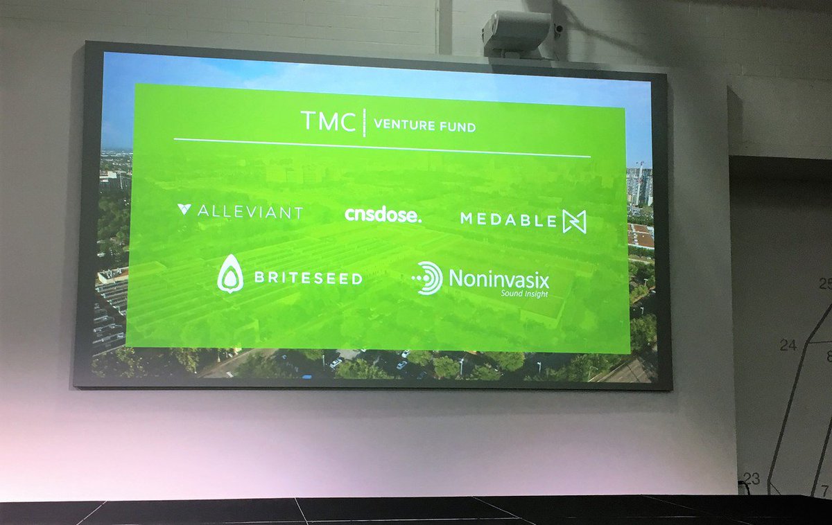 angelMD_Inc's tweet image. Congratulations to @cnsdose,@noninvasix, and @alleviant, for getting investment from @TMCInnovation&apos;s Venture Fund.