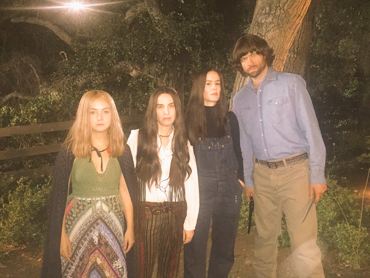 Got to play Tex Watson from the Manson Family on AHSCult last night