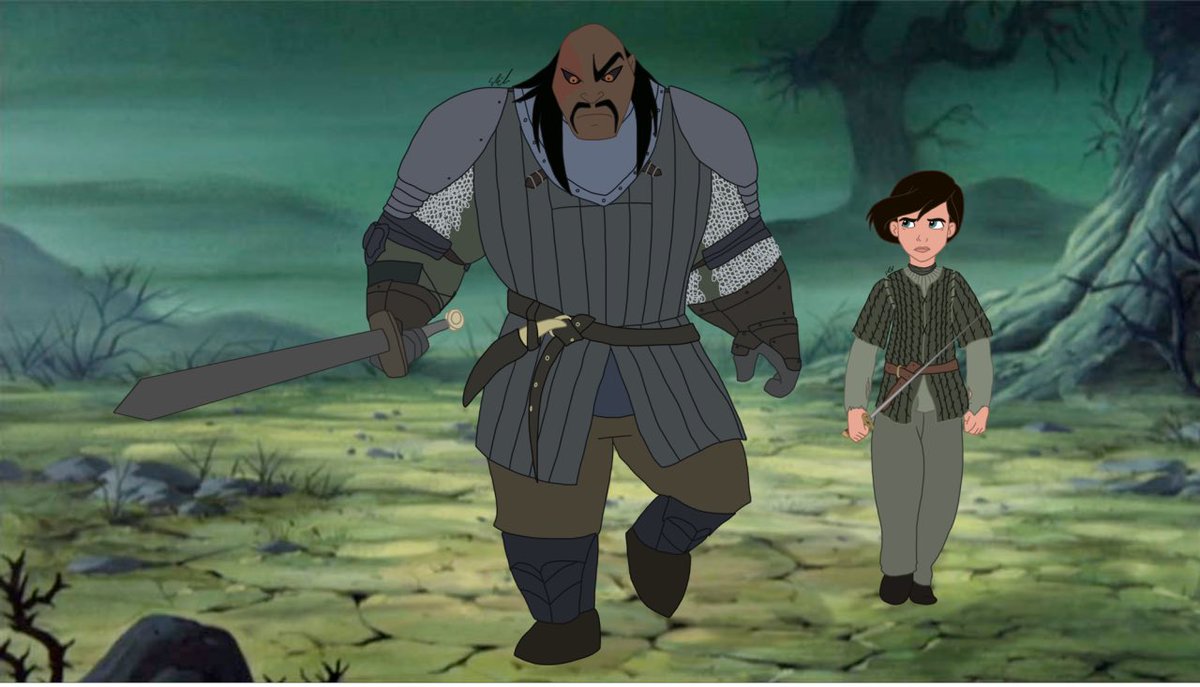 MagicMundi's tweet photo. Si los personajes de Juego de Tronos fueran de Disney (I) https://t.co/xJdhV6W6Cs