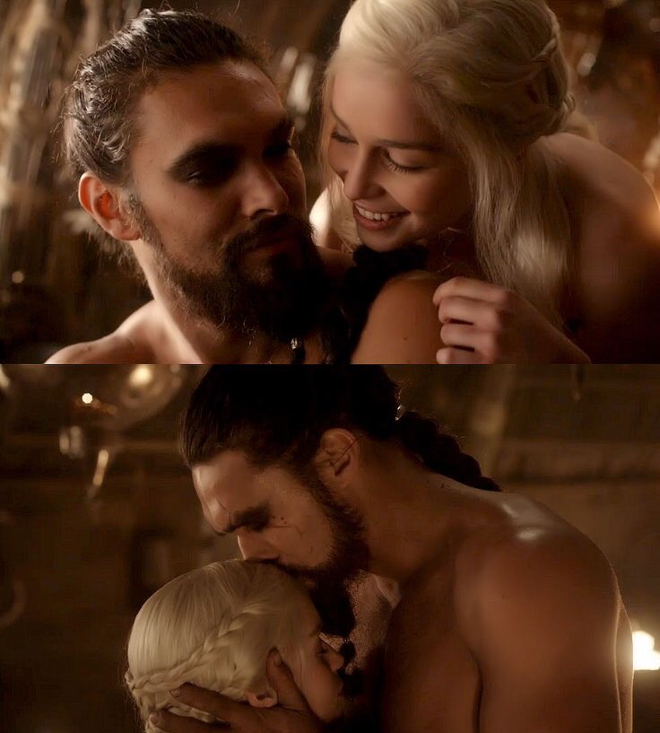 khal drogo is daddy af. i would let him destroy all of my holes and kiss my...