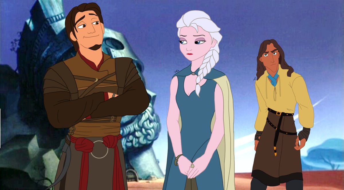 MagicMundi's tweet photo. Si los personajes de Juego de Tronos fueran de Disney (II) https://t.co/pqSpXqrFRA