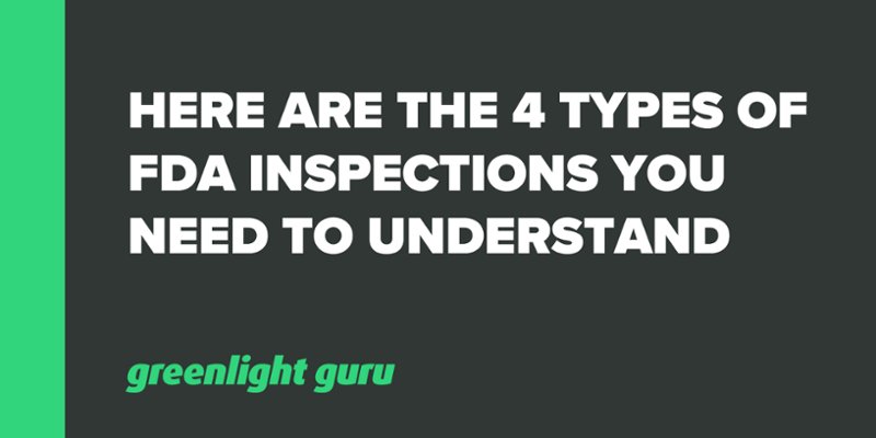 ElisendaGendra's tweet image. 👍 Here Are the 4 Types of #FDAInspections You Need to Understand bit.ly/2m4JqDF via @greenlightguru