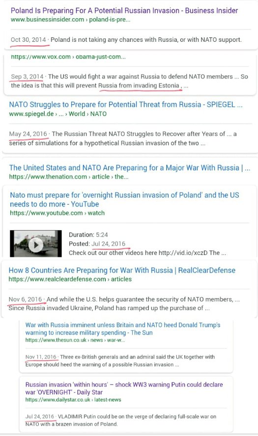 #NATO:
"The Russians are coming, the Russians are coming"!!!! - (left pic)

What?! Again?! - (right pic)
😁😁😁