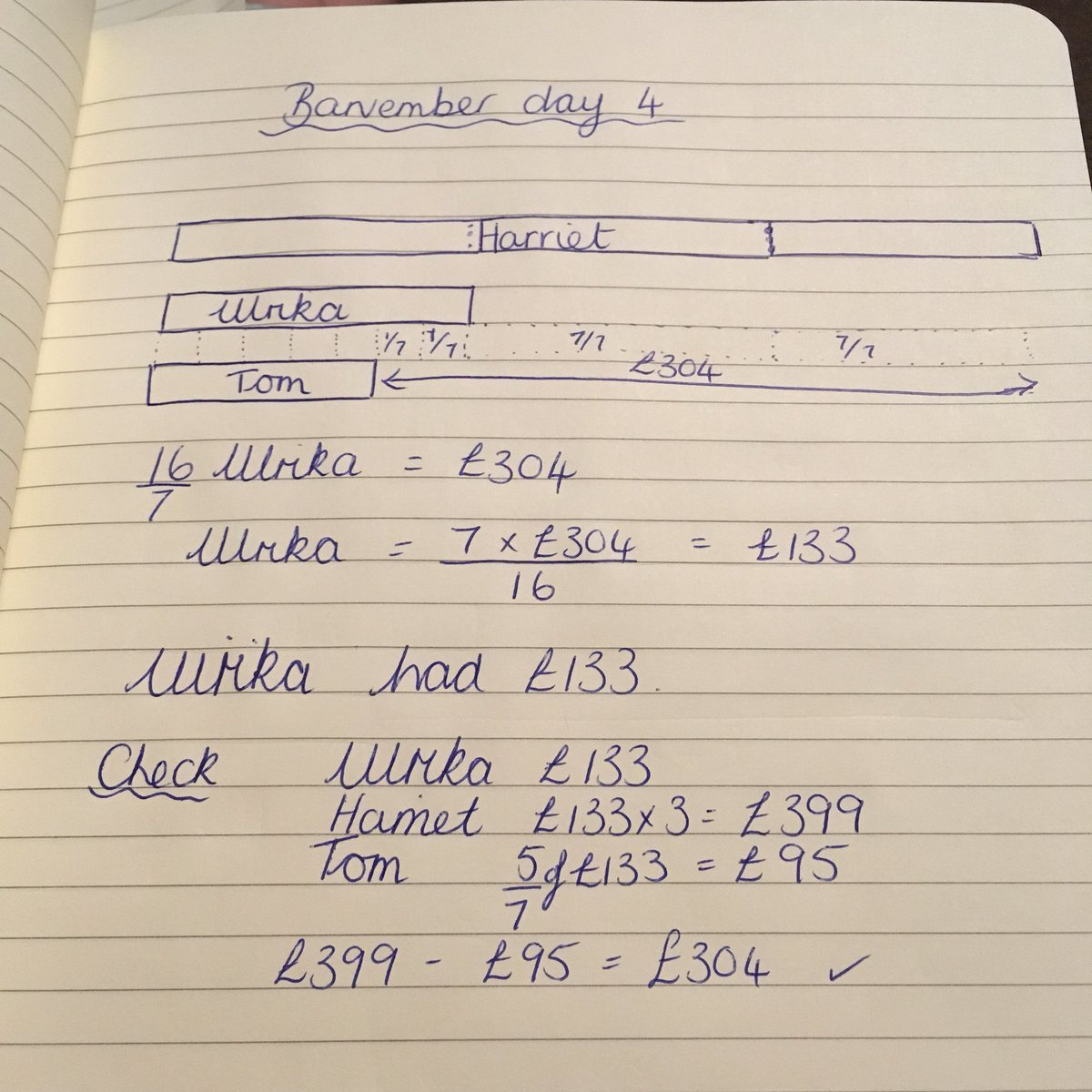 White Rose Maths on Twitter "And here’s tomorrow’s barvember