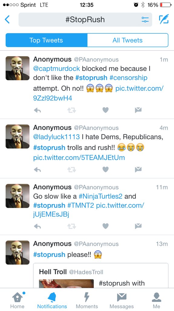PAanonymous1's tweet photo. @BreakzMaybe 10k followers and perma banned for taking over a stupid hashtag with spam and dildo pics. 😂😂😂😭😭😭😭Btw, it's good to see you're still here! 💪 https://t.co/Qgp6NxsnKo