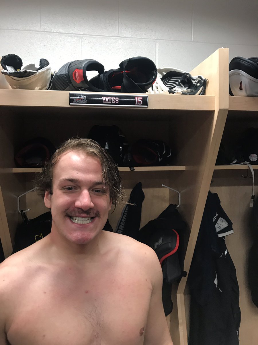 kameronjrminers's tweet photo. #15 Kelly Yates
Hometown: Glace Bay
Position: RW 
Age: 21
Kelly leads the NSJHL in shots taken (631) and is last in the NSJHL in shots on goal (2). https://t.co/B7kaX77wQX