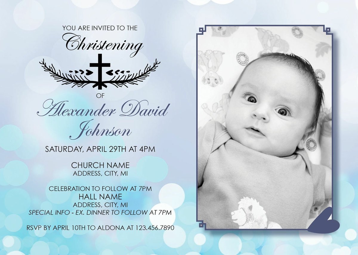 MyDodaDesigns's tweet photo. #Adorable #christening #invitation in either #blue or #pink!💙💖
Available at https://t.co/0MHtxSACM0
#mydodadesigns #etsy #etsyshop #etsyseller #followme #smallbusiness #polishgirl #original #custommade #baptism #christeninginvitation #baptisminvitation #madeindetroit #themitten https://t.co/62HIDxJbYS