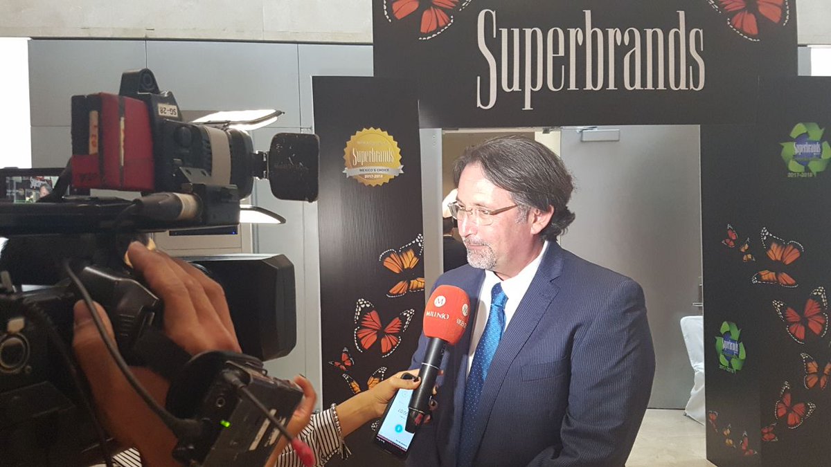 SuperbrandsMX's tweet image. Nuestro CEO en entrevista con @Milenio #Superbrands17