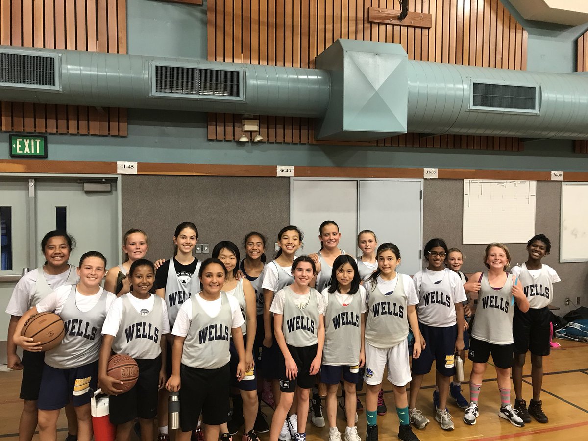 Our <a href="/WellsMiddle/">Wells Middle School</a> 6th grade girls basketball team might be the funnest, most positive, and exciting team ever!!!