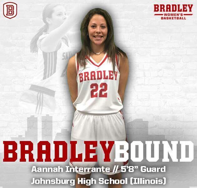 Welcome <a href="/Interran1Aannah/">Aannah Interrante</a> to the family! 🅱️🏀 #Squad44 #BradleyBound #OfficiallyABrave #NationalSigningDay