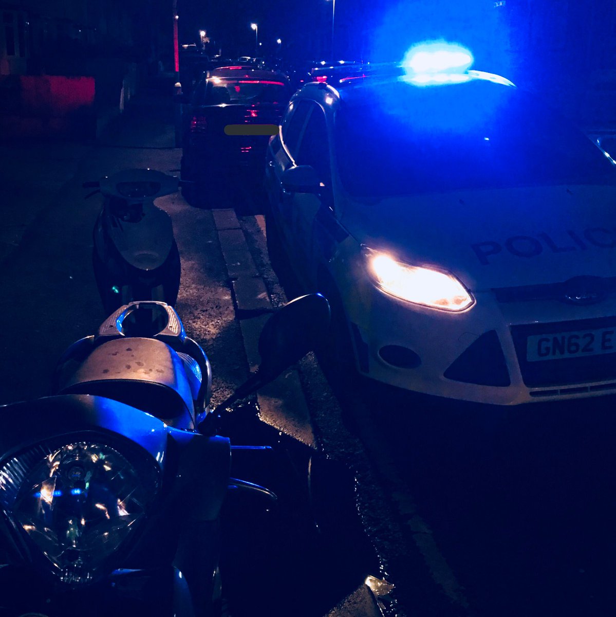 KentSpecials's tweet photo. #SCRCT Busy shift tonight! Found and recovered two stolen motorbikes. Now on their way back to their rightful owners -AC https://t.co/anhAbl60bN