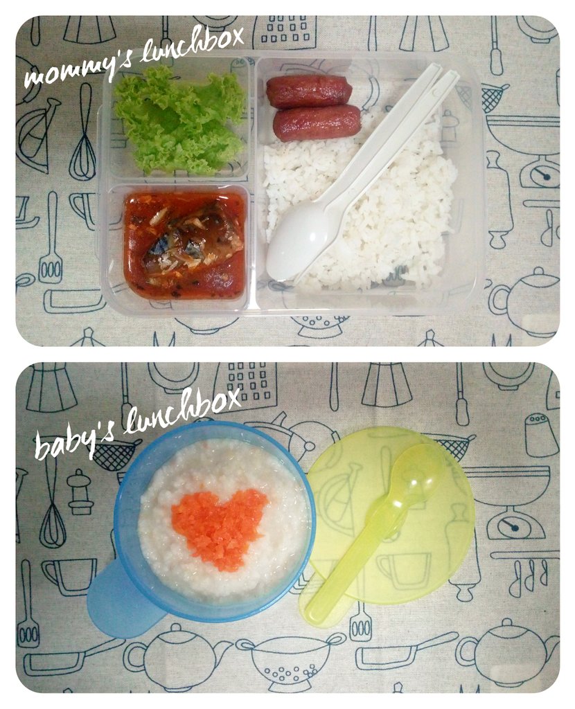 21AnisHafizah's tweet photo. Wake up at 5.30 am everyday to prepare this kind of thing. Then send baby off to nursery then be in school by 7.30 am #workingmomslife https://t.co/UT9iUlkoKw