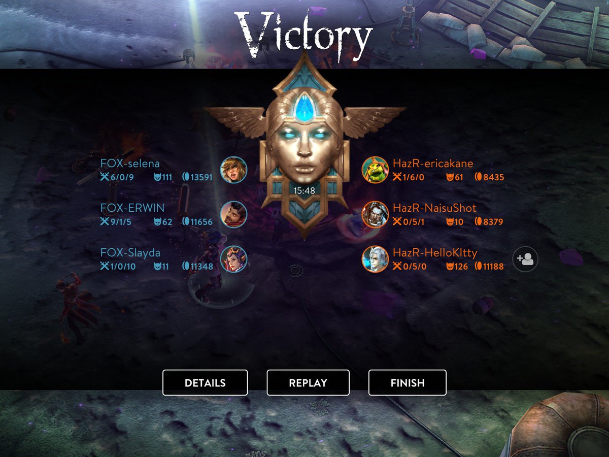 theactionlabs's tweet photo. #VGFOX takes Game 1 over Team Hazard in the @VISLeague Challenger Playoffs. π¦π
Game 2 is currently being played offstream. Good luck, Foxes! #FOXWIN https://t.co/1UAMol58tf