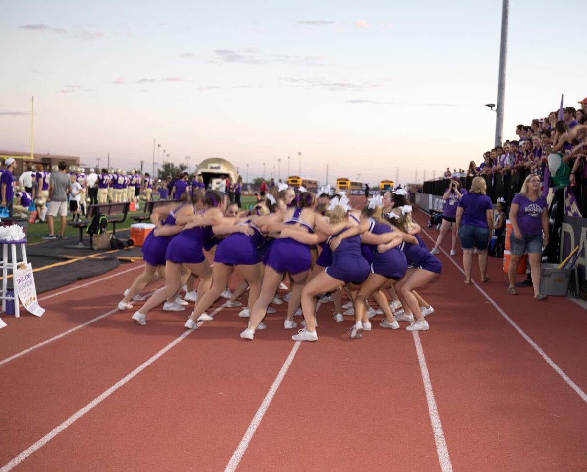 NdpPom's tweet photo. NOTRE DAME WHAT TIME IS IT?? COMPETITION TIME!!!!! Come support us at AIA regionals this Saturday at Verrado High School,  8am!! Let’s go saints!⚜️💜 https://t.co/Fz6nctR1do