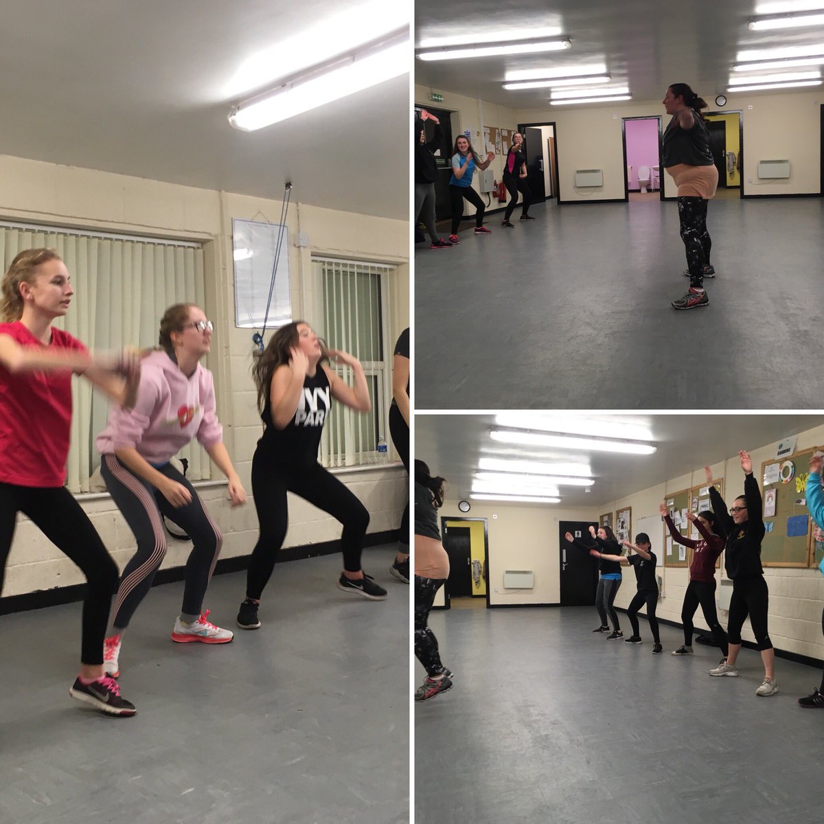 Thanks very much to Jenny for a fab night of Zumba for the girls tonight!