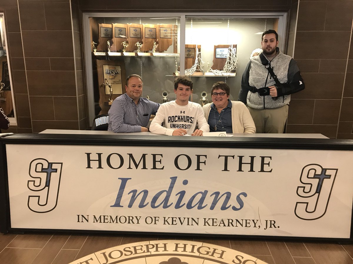 SJLax's tweet photo. This afternoon Senior Cole Wright signed his national letter of intent to play NCAA D2 Lacrosse for Rockhurst University! @RockUMensLax #onetribe https://t.co/1m29ORxBQc