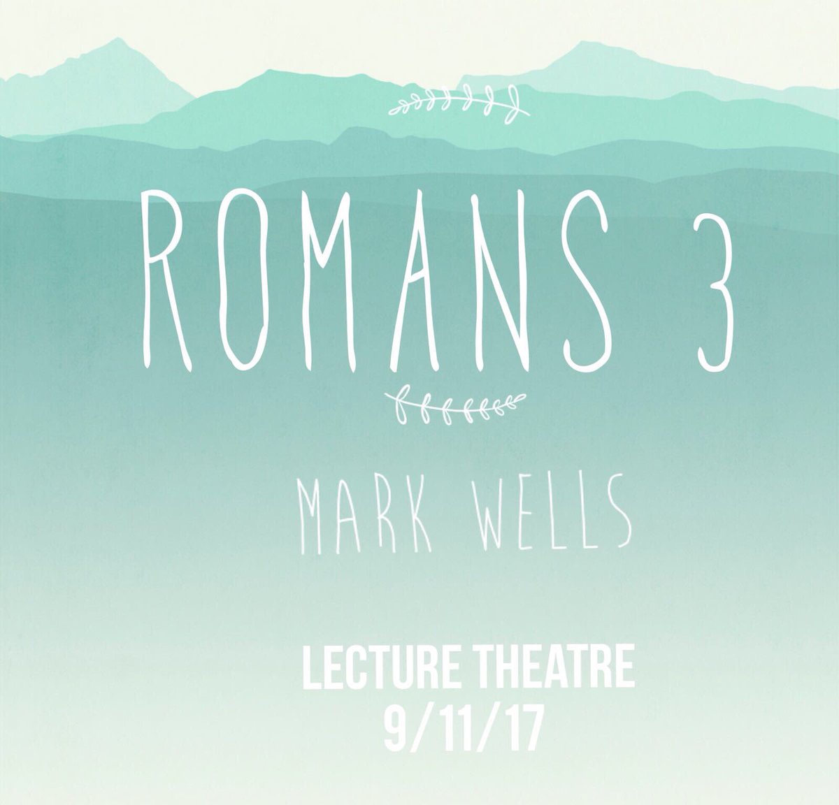 SU is back tomorrow at 1 in the lecture theatre🎉 come along to hear Mark Wells speak on Romans 3. Everyone is welcome and bring a friend😋🎉