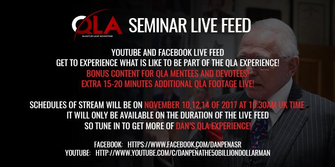 danspena's tweet photo. Follow/Subscribe to get notified instantly:
FACEBOOK: https://t.co/PF2tbo8zQT
YOUTUBE: https://t.co/ArsGfvnbci
#Method2Madness #QLASeminar https://t.co/cL2IUEk6PK