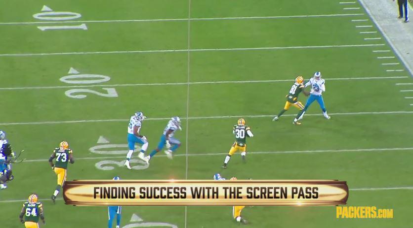packers's tweet image. Paying attention to detail

Analyst Larry McCarren breaks down the #Packers' screen game vs. the Lions 🎥: pckrs.com/by8zj