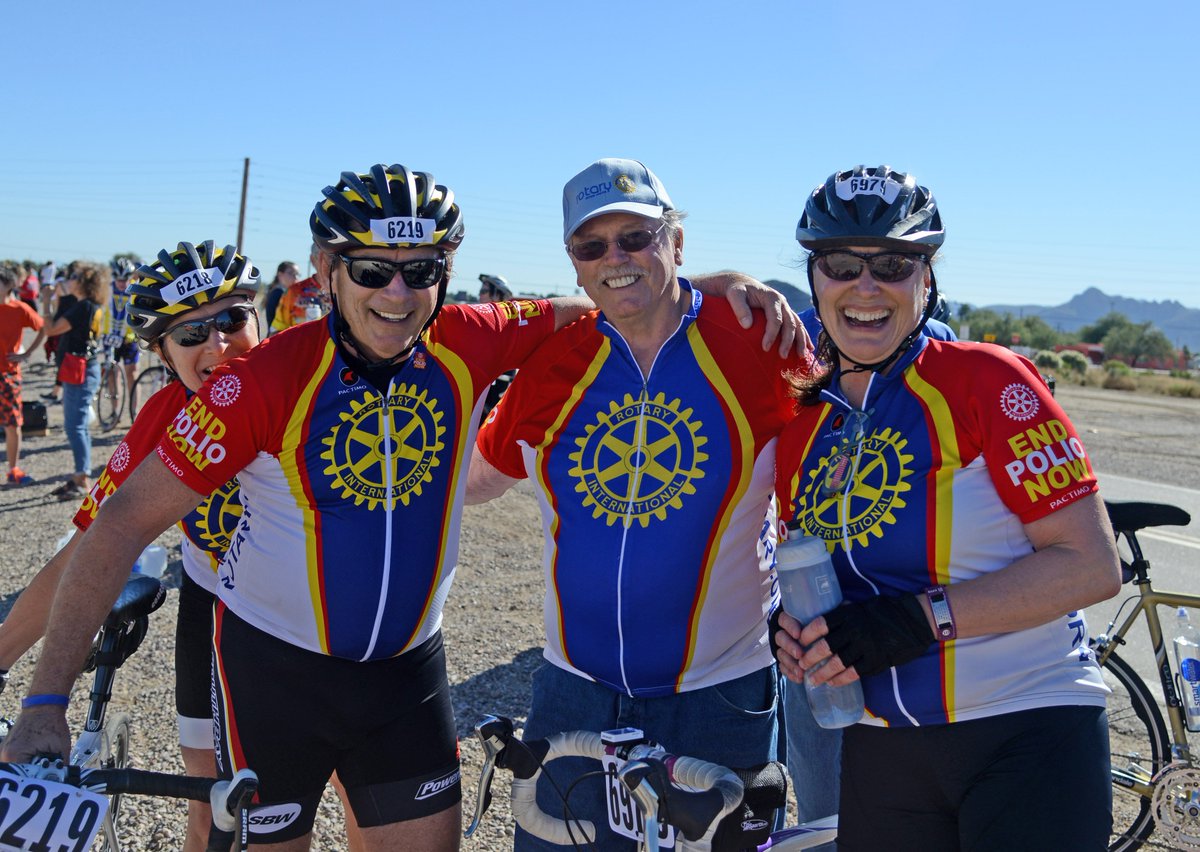 Rotary International tweet media