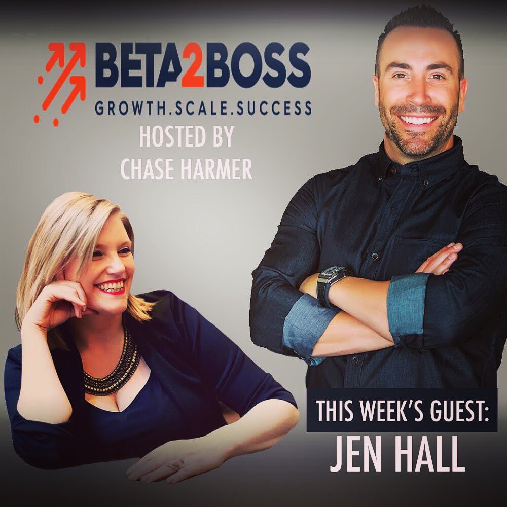 ChaseHarmerr's tweet photo. New episode of #BETA2BOSS with @JenHallCoach who tells listeners how to find purpose & grow their businesses! LINK: https://t.co/8tS4ALv2fB https://t.co/bxzw9aupyg