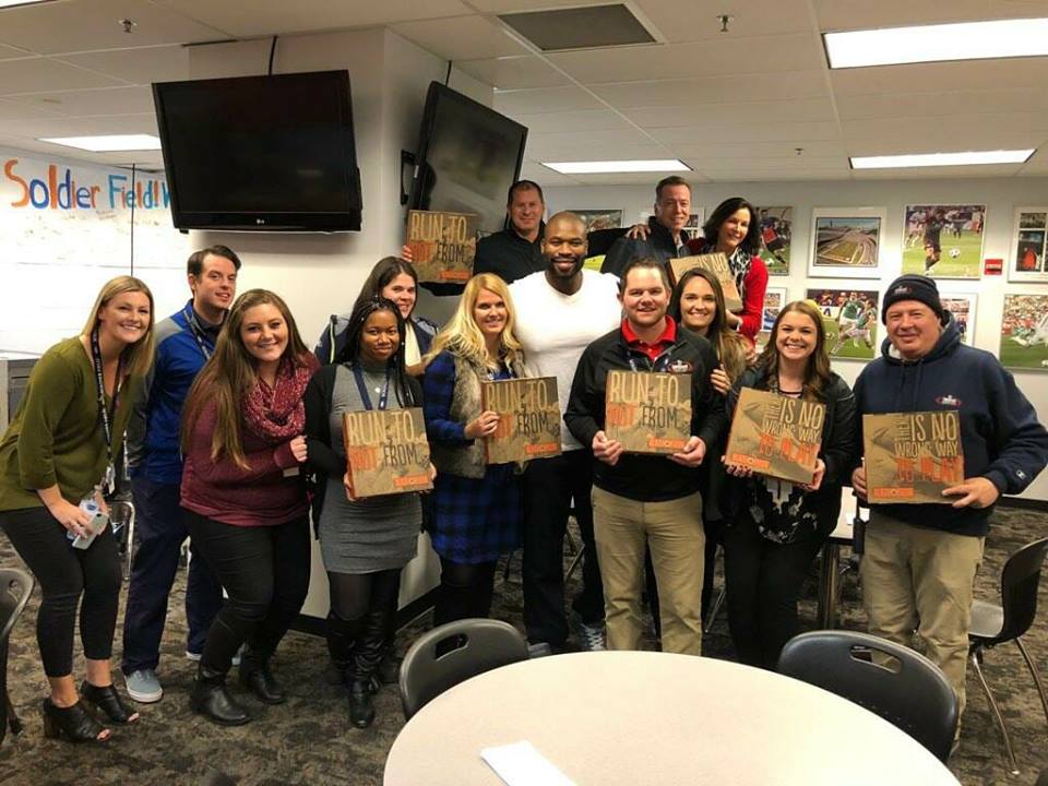 myimpactfund's tweet photo. Thank you Soldier Field for throwing a pizza party today and #BlazingTheWay for #iFCode!

Visit Blaze Pizza thru November 12 and #SayiFWhenOrdering to donate 20% of your order to support #iFCode! https://t.co/KidkYNHzZc