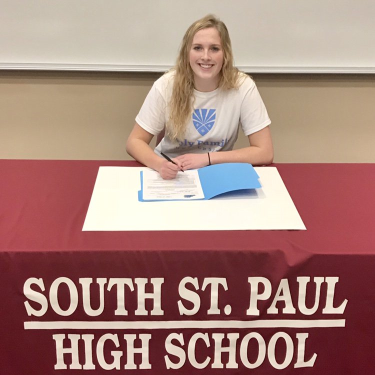 SSPVolleyball's tweet photo. Congrats @cait_griffin13 on your commitment to play volleyball at Holy Family in Philadelphia. @HFUTigersVB https://t.co/X42CX3pX2l