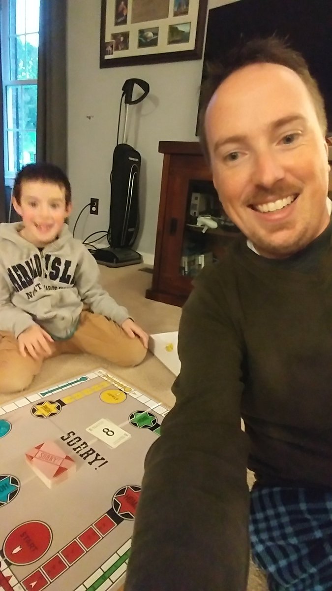 WakeSTEMECHS's tweet photo. To celebrate being #toy I'm playing #Sorry! w/my son #heiswinning @WCPSSTeam via @stemburgess https://t.co/LySLAIBLGU