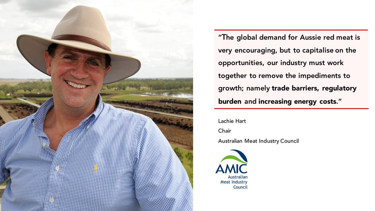 redmeatcouncil's tweet photo. AMIC Chairman @LachieHart will be in Alice Springs 22 Nov to talk beef manufacturing. He might also tell you about his family's highly decorated beef brand that just turned 60 #stockyardbeef: https://t.co/IV6VWyhnTl https://t.co/gFlXZOgeDJ