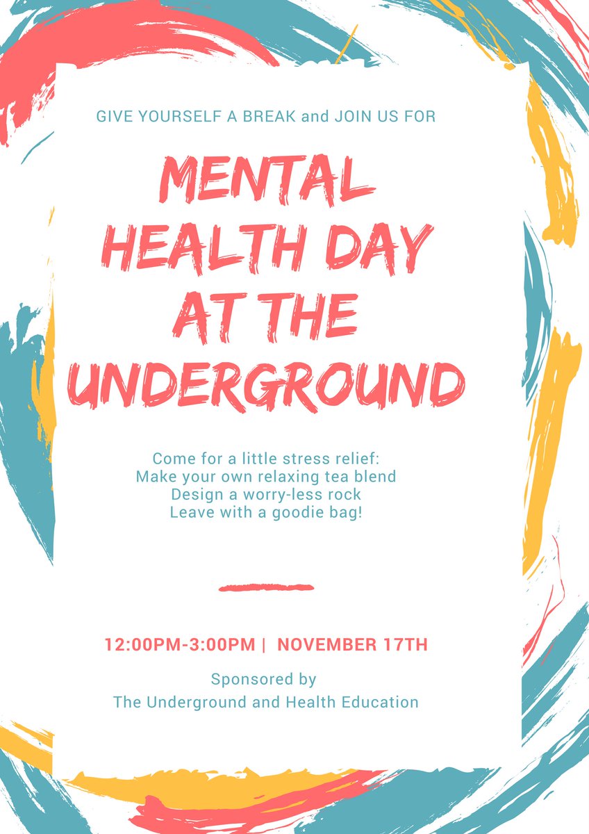 A great opportunity to get in tune with your mental health!