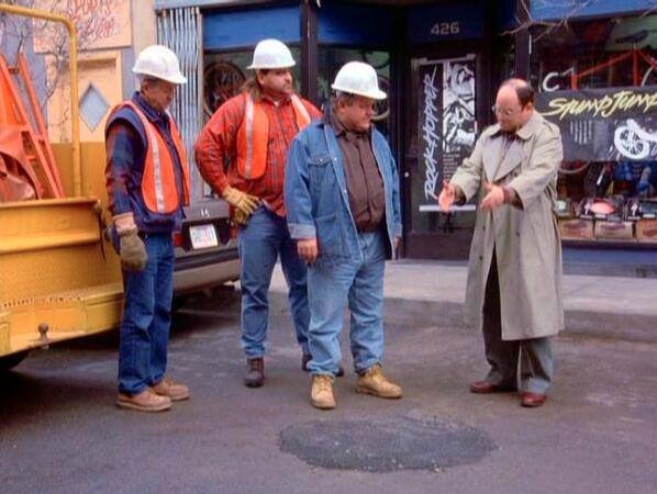 "Yeah, got a set of keys buried in the pothole." #ThePothole https://t.co/x69Vv7FWoF