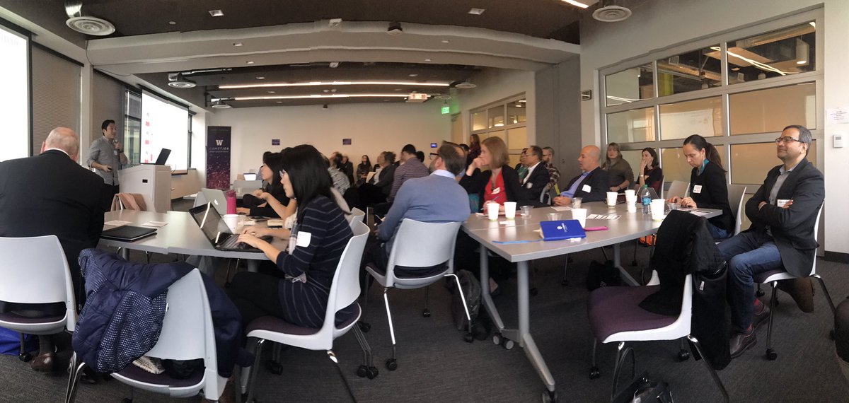 Our amazing companies pitching to our strong and supportive investment community at <a href="/uwcomotion/">UW CoMotion</a> #DubPitch -- fascinating technologies in underwater robotics, low power IoT, VR interfaces, hypersonic technologies, personalized medicine and more! #fb