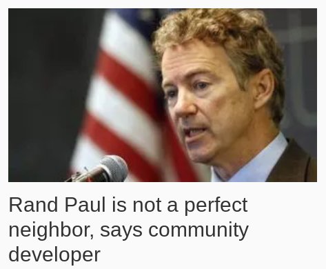 TheSortedTimes's tweet photo. Based @RandPaul, shitty move @USATODAY 

#USAToday #news #fakenews #WednesdayWisdom #liberty https://t.co/nz4m1l2JYd