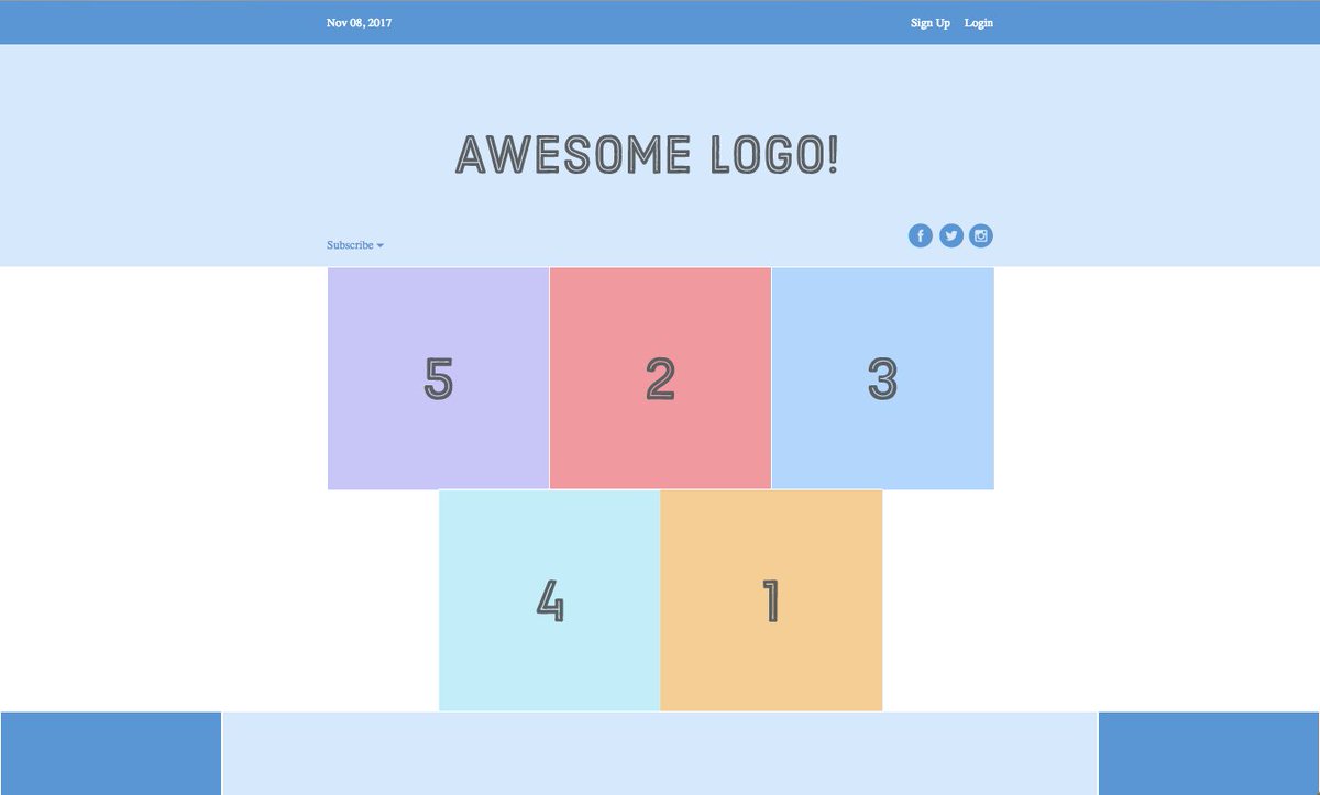 Ace_KYD's tweet photo. @M_Silm @udacity Day 8 #30DaysOfFrontEnd
Once again, I must say flexboxes appear to be amazing. Practical this time around with the attached page as a result. I can remember how hard it'd have been to do this with floats. Awesome stuff. 🔥🔥 https://t.co/QYjqsc6Nnx