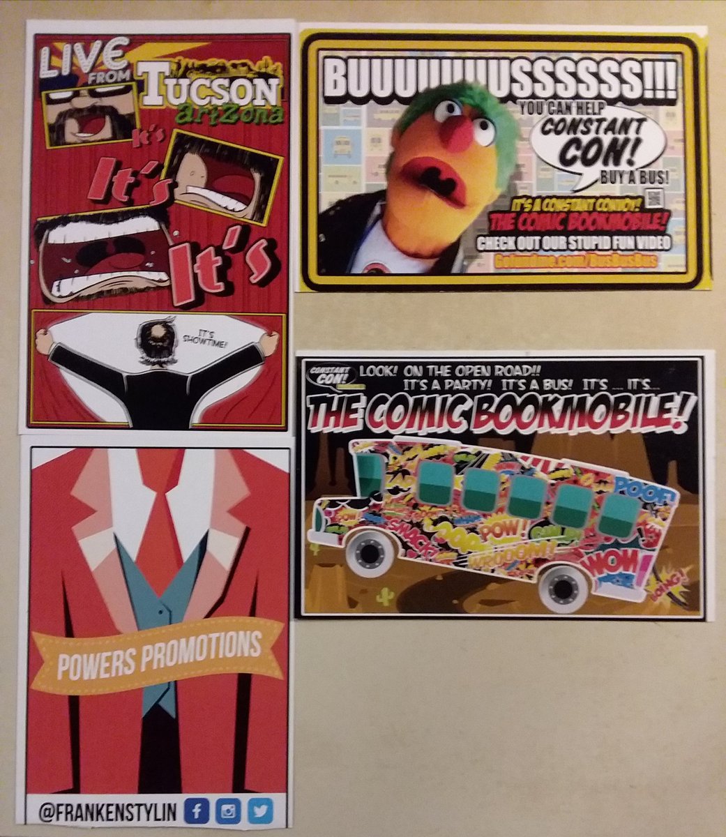 ConstantConHQ's tweet photo. @bookmanseast Can't wait! Come get lots of fun stuff, free stuff, and art stuff! Stuuufff! Stuff stuff stuff for the the bus Bus BUS #TheComicBookmobile https://t.co/aWle6BWnF6