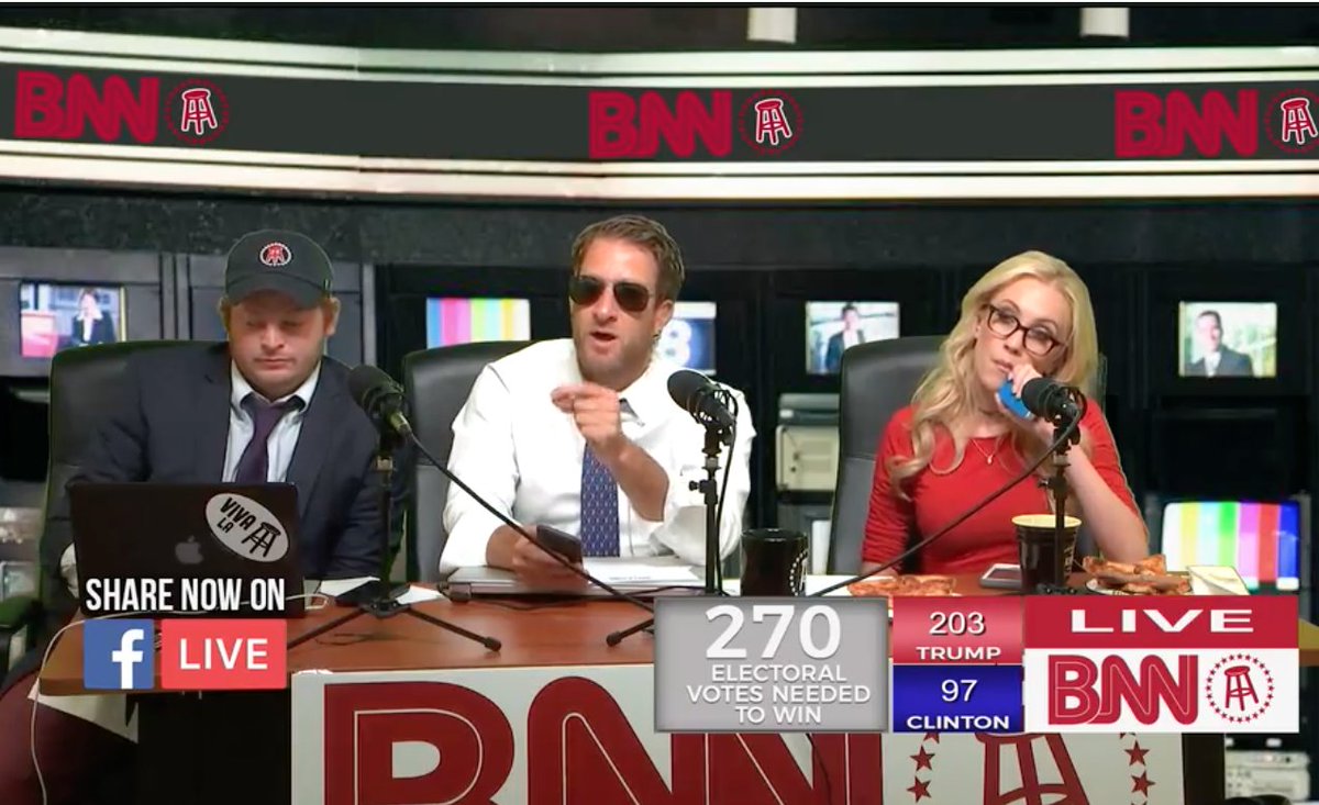 RiggsBarstool's tweet image. One year ago today, BNN delivered historic coverage of Donald Trump's Election Night victory

bars.tl/Vu6u/kTQlcNNPUH