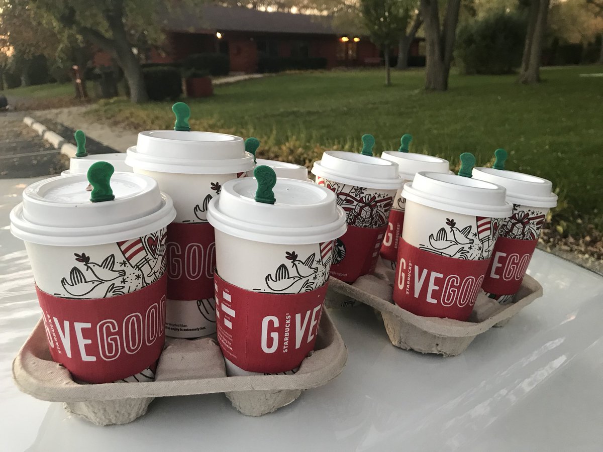 SarahCain203's tweet photo. An evening pick me up for our cold, but amazing Outdoor Ed staff. #oe2017 https://t.co/RH5EAsVgl6