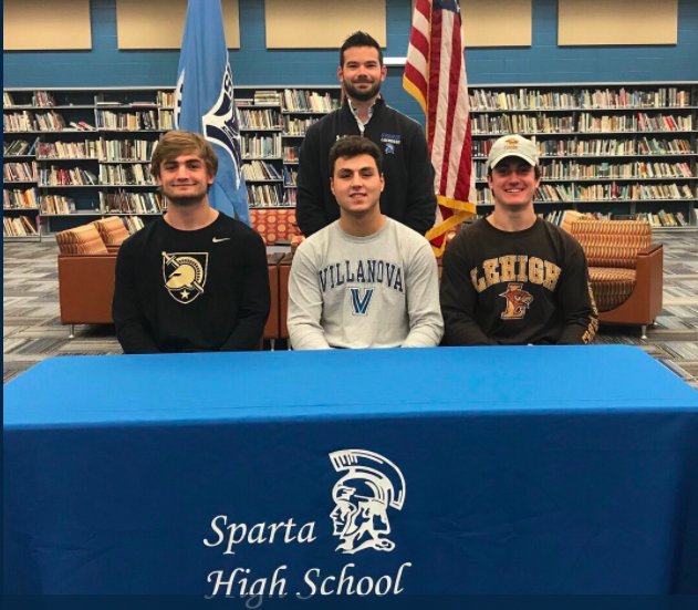Three seniors from <a href="/SpartaLacrosse/">Sparta Boys Lacrosse</a> are now signed, sealed. #SigningDay #njblax #njlax <a href="/BBLelite/">BBL Boys Travel</a>